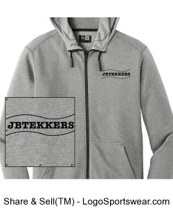 JBTekkers sport full zip sweatshirt Design Zoom